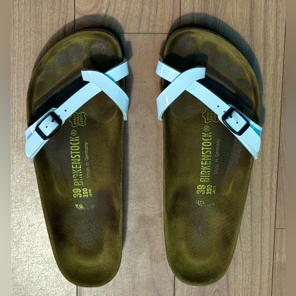 Birkenstock Piazza Sandals White Size 8/39